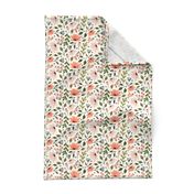 Ditsy modern Floral - small scale 