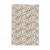 Ditsy modern Floral - small scale 