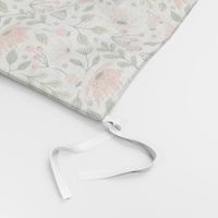 Ditsy modern Floral - small scale 