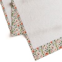 Ditsy modern Floral - small scale 