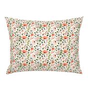 Ditsy modern Floral - small scale 