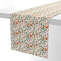 Ditsy modern Floral - small scale 