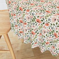 Ditsy modern Floral - small scale 