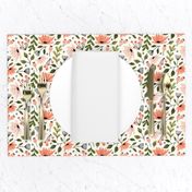 Ditsy modern Floral - small scale 