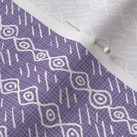 Diamond Stripe (violet linen)