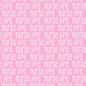 nurse life - pink - LAD20