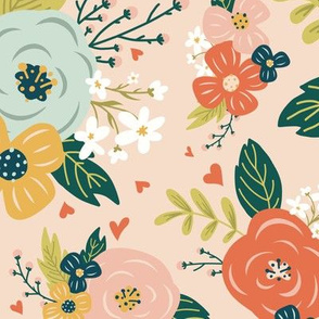 Rifle Paper Co Inspired Fabric, Wallpaper and Home Decor | Spoonflower