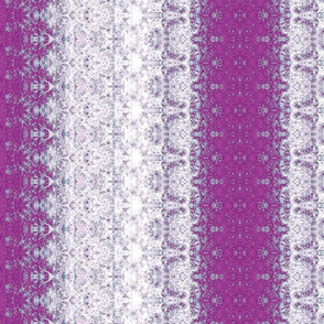 Purple, Fuchsia, White imitation of Lace