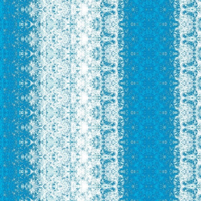 Light Blue, White imitation of Lace