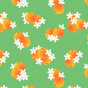 orange blossom pop green