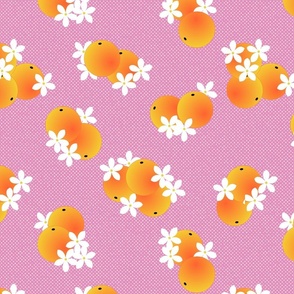 orange blossom pop pink