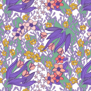 Tulip garden /purple