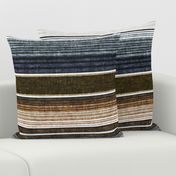 serape southwest stripes - earth blue/grey/green  - LAD20