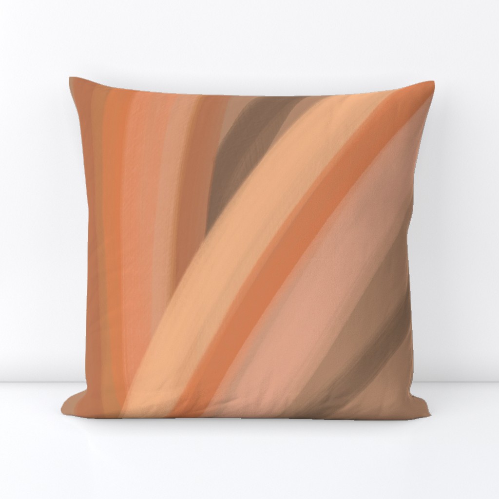 brown retro rainbow abstract 