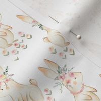 Sweet Bunny – Woodland Rabbit & Flower Patch, Scale C