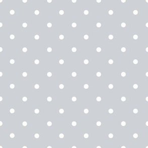 Fabric dots gray