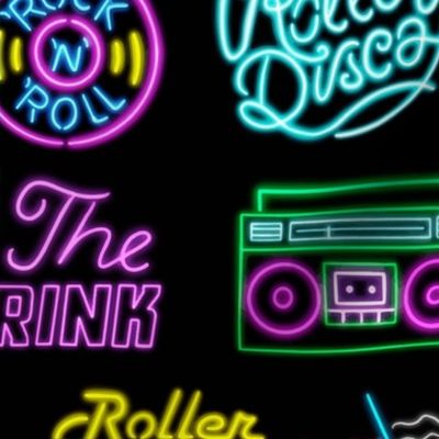 Neon Roller Rink