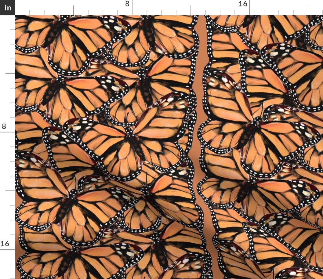 Monarch Butterfly Stripe