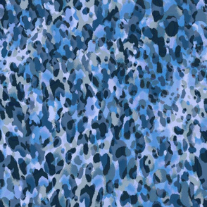 abstract leopard texture in teal