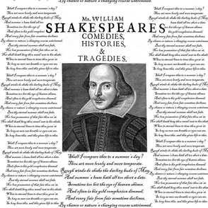 Shakespeare "Shall I compare thee"