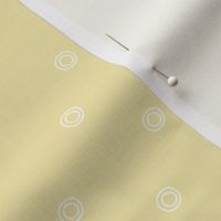 Simple Circles (soft yellow)