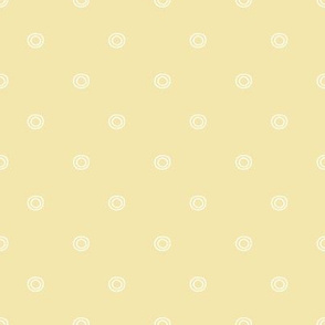 Simple Circles (soft yellow)