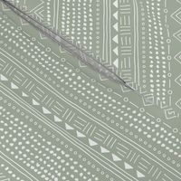 Minimal boho linen mudcloth bohemian mayan abstract indian summer love aztec design sage green