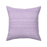 Minimal linen mudcloth bohemian mayan abstract indian summer love aztec design lilac lavender purple