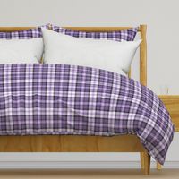 Amethyst Purple Four Square Plaid