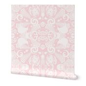 kiwi damask in petal pink