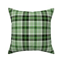 Lime Green Four Square Plaid