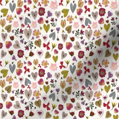 Botanica Hearts Micro Modern Quilt 