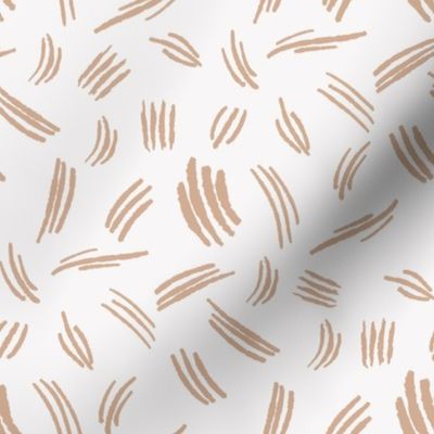 dinoworld claws print - tyrannosaurus rex fabric, trex print, baby bedding, bedding fabric, muted, earth toned  - tan