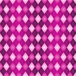 Pink Argyle