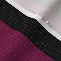 Pink & Black Stripes w/ Texture Effect (Large Size Print)