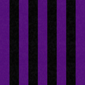Purple & Black Stripes w/ Texture Effect (Large Size Print)