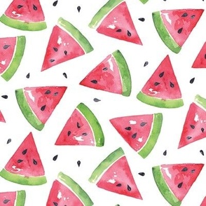 Watercolor Watermelons