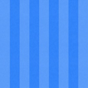 Two Tone Blue Stripes w/ Linen Effect (Large Size Print)