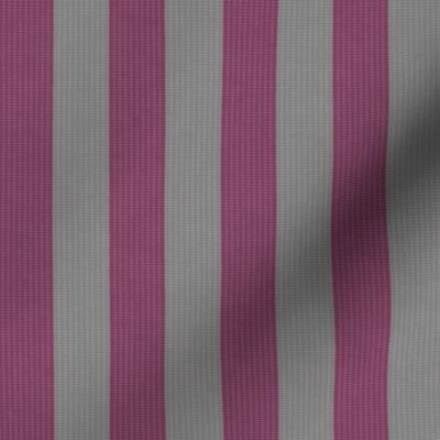 Retro Pink & Gray Stripes w/ Texture Effect