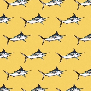 Yellow backdrop marlin repeat