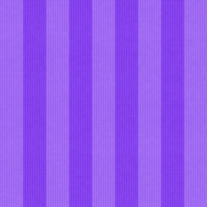 Two Tone Purple Stripes w/ Linen Effect