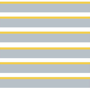 Gray Yellow Stripes