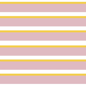 Pink Yellow Stripes