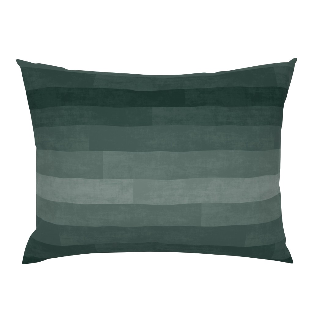 Faux Linen Ombre green