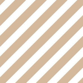 stripe fabric - tan