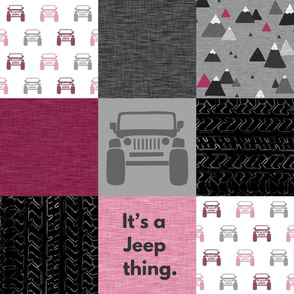 It’s a Jeep thing - magenta pink