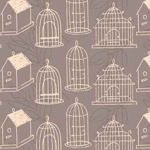 Bird cages and Houses ~ Mudstone