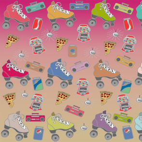 DISCO O RAMA NITE SPOONFLOWER