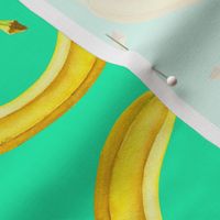 Bananas watercolor pattern 3