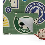 All Skate Vintage Roller Rink Stickers